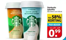 Hoogvliet Starbucks ijskoffie aanbieding