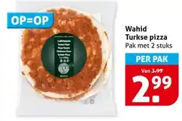 Hoogvliet Wahid Turkse pizza aanbieding