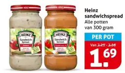 Hoogvliet Heinz sandwichspread aanbieding