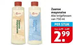 Hoogvliet Zaanse mayonaise aanbieding