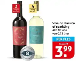 Hoogvliet Vivaldo classico of sparkling aanbieding
