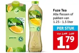 Hoogvliet Fuze Tea aanbieding