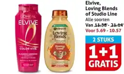 Hoogvliet Elvive, Loving Blends of Studio Line aanbieding
