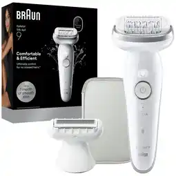 MediaMarkt Braun Ses9-030 Epilator Wit aanbieding