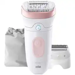 MediaMarkt Braun Se7-030 Epilator Wit aanbieding