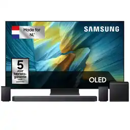 MediaMarkt Samsung S95f Oled 4k Tv 65 (2025) + Samsung Q-series Hw-q990f/xn Soundbar Bundle aanbieding