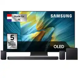 MediaMarkt Samsung S95f Oled 4k Tv 65 (2025) + Samsung Q-series Hw-q930f/xn Soundbar Bundle aanbieding