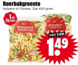 Dirk Roerbakgroente aanbieding