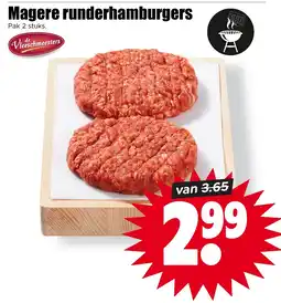 Dirk Magere runderhamburgers aanbieding