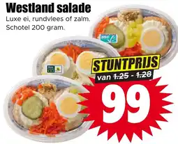 Dirk Westland salade aanbieding