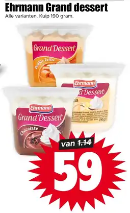 Dirk Ehrmann Grand dessert aanbieding