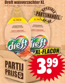 Dirk Dreft wasverzachter XL aanbieding
