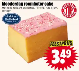 Dirk Moederdag roomboter cake aanbieding