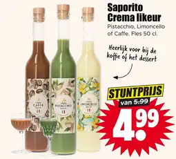 Dirk Saporito Crema likeur aanbieding