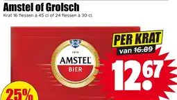 Dirk Amstel bier aanbieding