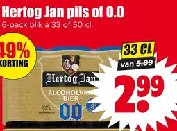 Dirk Hertog Jan 0,0 pack aanbieding