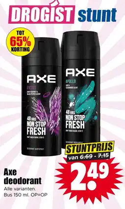 Dirk Ахе deodorant aanbieding