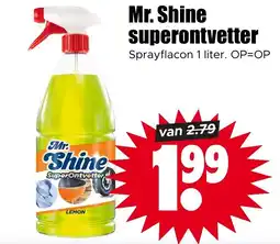 Dirk Mr. Shine superontvetter aanbieding