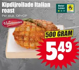 Dirk Kipdijrollade Italian roast aanbieding