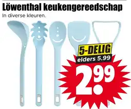 Dirk Löwenthal keukengereedschap aanbieding