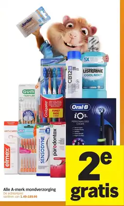 Albert Heijn Alle A-merk Mondverzorging aanbieding