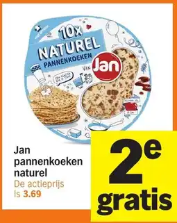 Albert Heijn Jan pannenkoeken naturel aanbieding