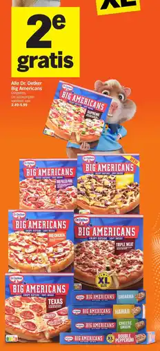 Albert Heijn Alle Dr. Oetker Big Americans aanbieding