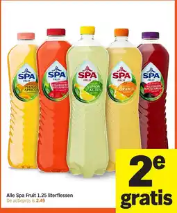 Albert Heijn Alle Spa Fruit aanbieding