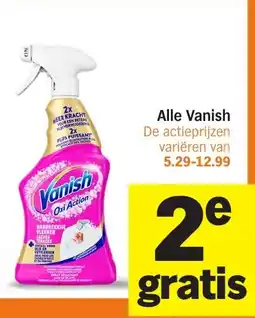 Albert Heijn Alle Vanish aanbieding
