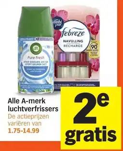Albert Heijn Alle A-merk luchtverfrissers aanbieding
