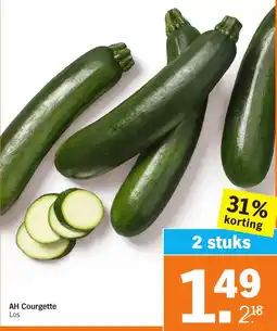 Albert Heijn AH Courgette aanbieding