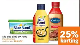 Albert Heijn Alle Blue Band of Croma aanbieding
