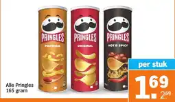 Albert Heijn Alle Pringles aanbieding