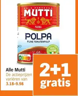 Albert Heijn Alle Mutti aanbieding