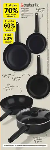 Albert Heijn Brabantia Nero pannen aanbieding