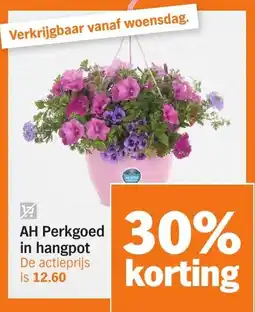 Albert Heijn AH Perkgoed in Hangpot aanbieding