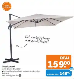 Albert Heijn Zweefparasol aanbieding