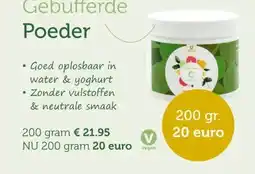 De Rode Pilaren Gebufferde Poeder aanbieding