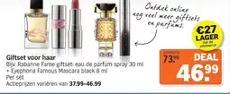 Albert Heijn Giftset voor haar aanbieding