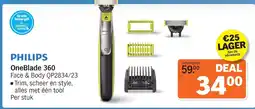 Albert Heijn Philips OneBlade 360 aanbieding