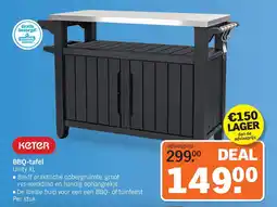 Albert Heijn BBQ tafel Unity XL aanbieding