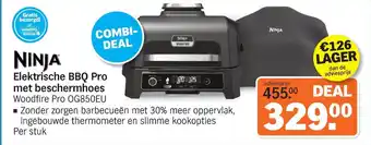 Elektrische BBQ Pro met beschermhoes