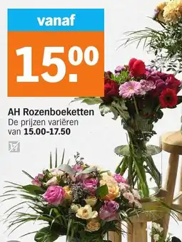 Albert Heijn AH Rozenboeketten aanbieding