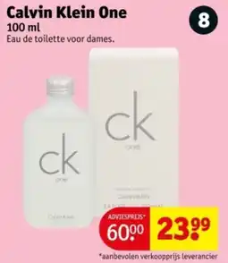 Kruidvat Calvin Klein One aanbieding