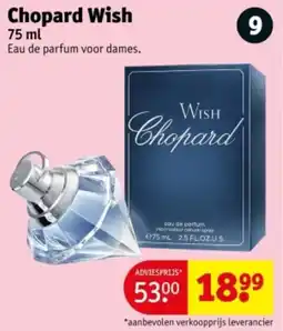 Kruidvat Chopard Wish aanbieding