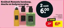 Kruidvat Kruidvat Moments handzeep, douche en bodyverzorging aanbieding