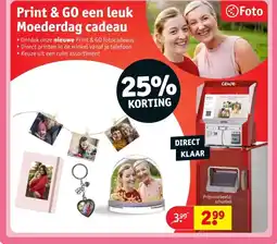 Kruidvat Print & GO een leuk Moederdag cadeau aanbieding