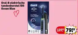 Kruidvat Oral-B elektrische tandenborstel i05 Ocean Blue aanbieding