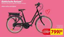 Kruidvat Elektrische Fietsen aanbieding