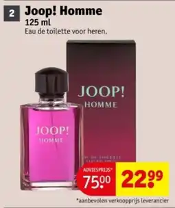 Kruidvat Joop! Homme aanbieding